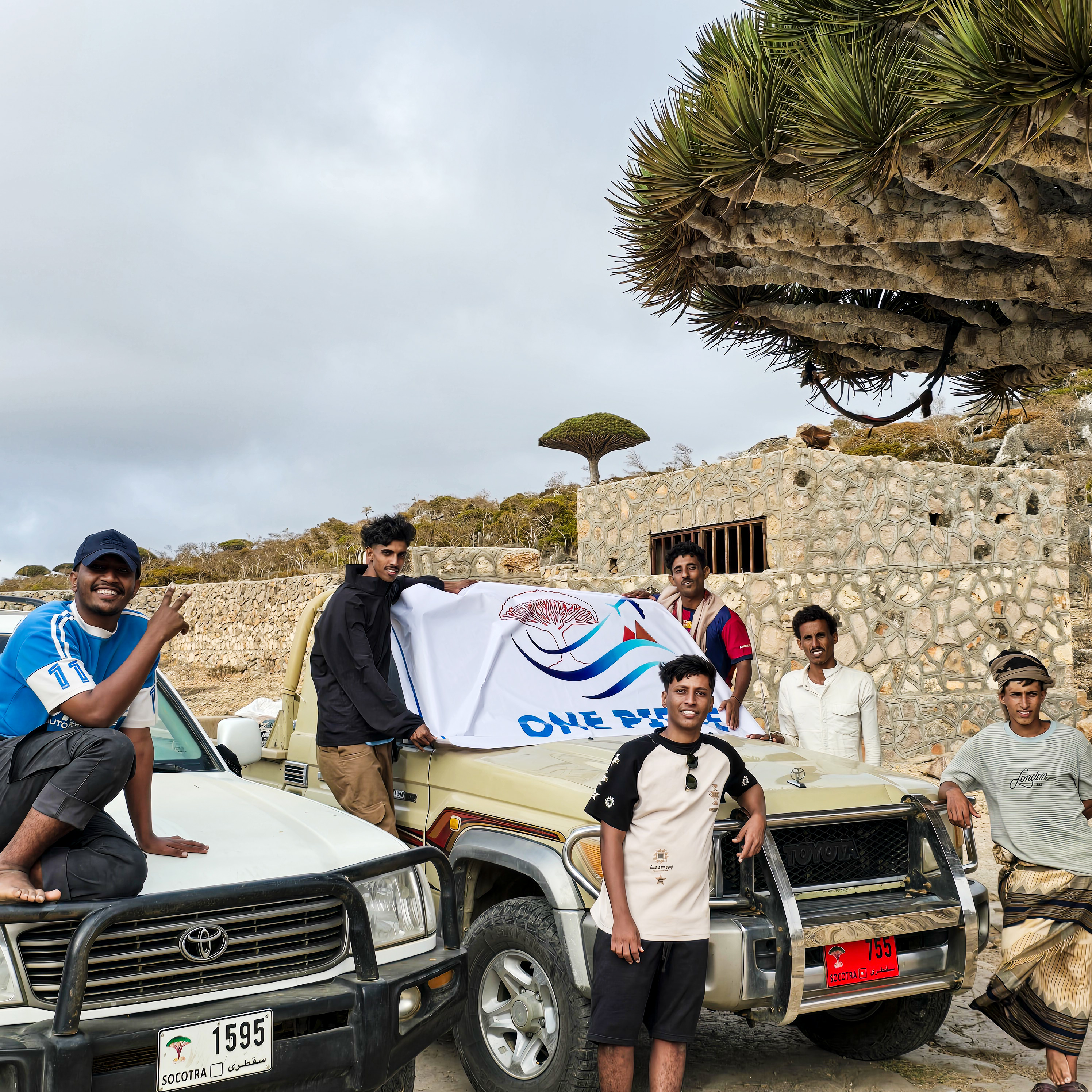 ONE PIECE Travel Team in Socotra Island